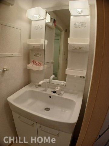 グレイスシティＣの洗面所|当社、チルホームのHPもご覧ください(^^)/物件情報多数♪