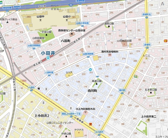 アヴニール・シエルの地図