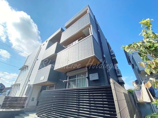 藤沢市湘南台６丁目のアパートの外観