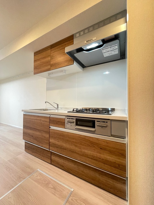 藤沢市湘南台６丁目のアパートのキッチン