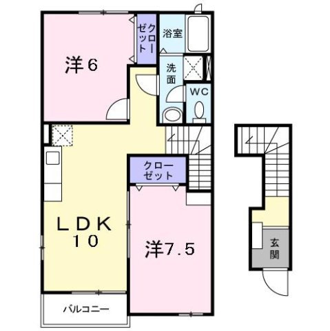 【間取り】 | セイバリープレイスＣ