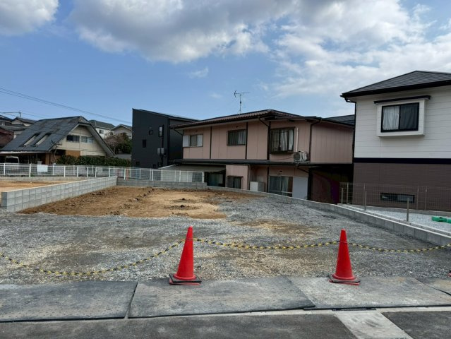 SUN COURTーサンコート－小倉南区葛原東2丁目【小倉南区　新築戸建て】の外観|現地撮影　2026,3,12　SUN COURTーサンコート－小倉南区葛原東2丁目【小倉南区　新築戸建て】
