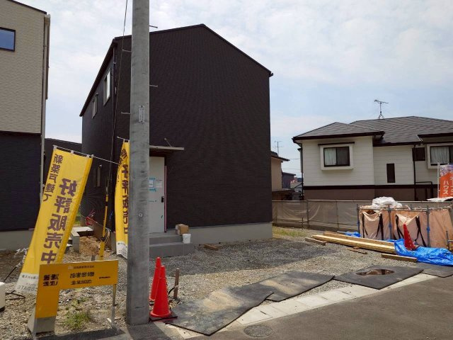 SUN COURTーサンコート－小倉南区葛原東2丁目【小倉南区　新築戸建て】の外観|現地撮影　2026,6,11　SUN COURTーサンコート－小倉南区葛原東2丁目【小倉南区　新築戸建て】