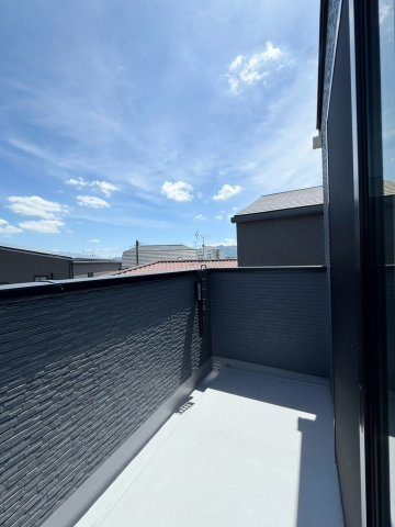SUN COURTーサンコート－小倉南区葛原東2丁目【小倉南区　新築戸建て】のバルコニー|日当たり良好なバルコニー♪　【小倉南区　新築戸建て】