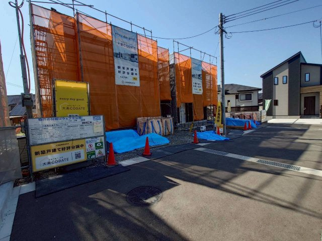 SUN COURTーサンコート－小倉南区葛原東2丁目【小倉南区　新築戸建て】の前面道路含む現地写真|現地撮影　2026,5,6　SUN COURTーサンコート－小倉南区葛原東2丁目【小倉南区　新築戸建て】