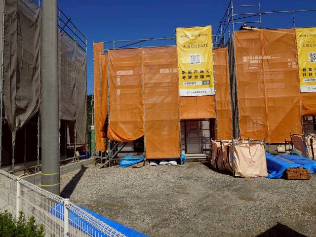 SUN COURTーサンコート－小倉南区葛原東2丁目【小倉南区　新築戸建て】の外観|現地撮影　2026,5,6　SUN COURTーサンコート－小倉南区葛原東2丁目【小倉南区　新築戸建て】
