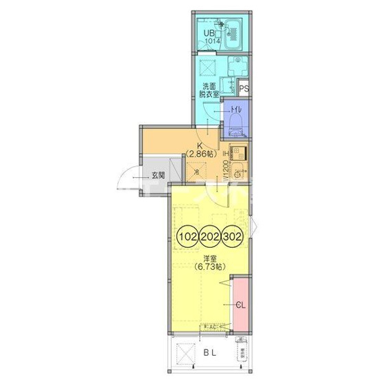 【間取り】 | F+style東大阪市本庄1号館