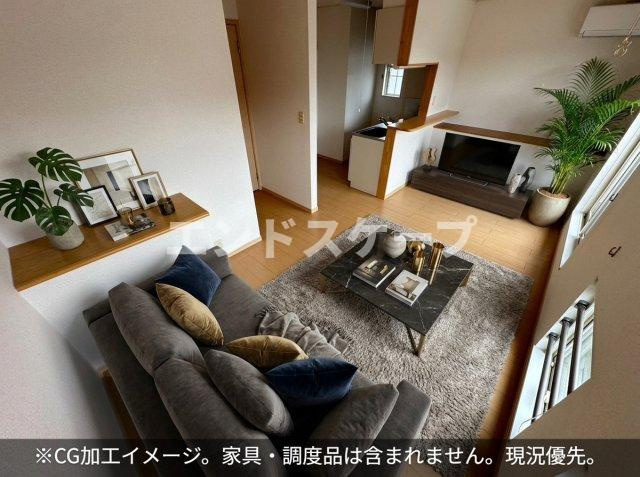 グランデヒルⅥの居間・リビング|高崎、前橋のお部屋探しはエンドスケープまで！お客様の理想お聞かせ下さい♪