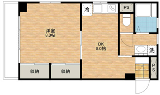 【間取り】 | 第２平和マンション