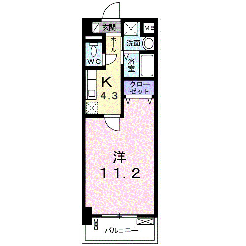 プリマヴェーラ　大原の間取り|間取図