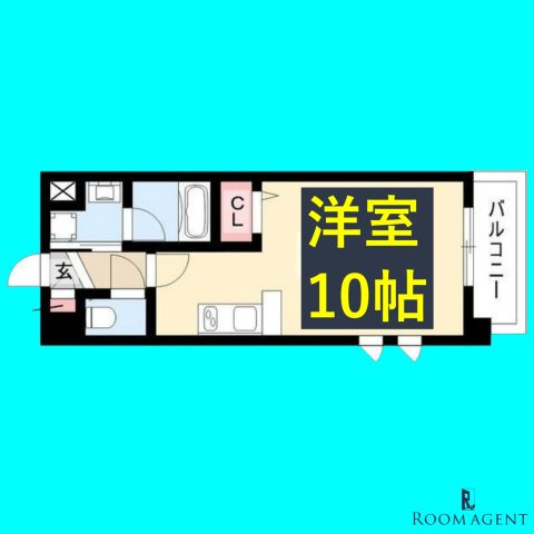 ベレーサ新瑞橋の間取り