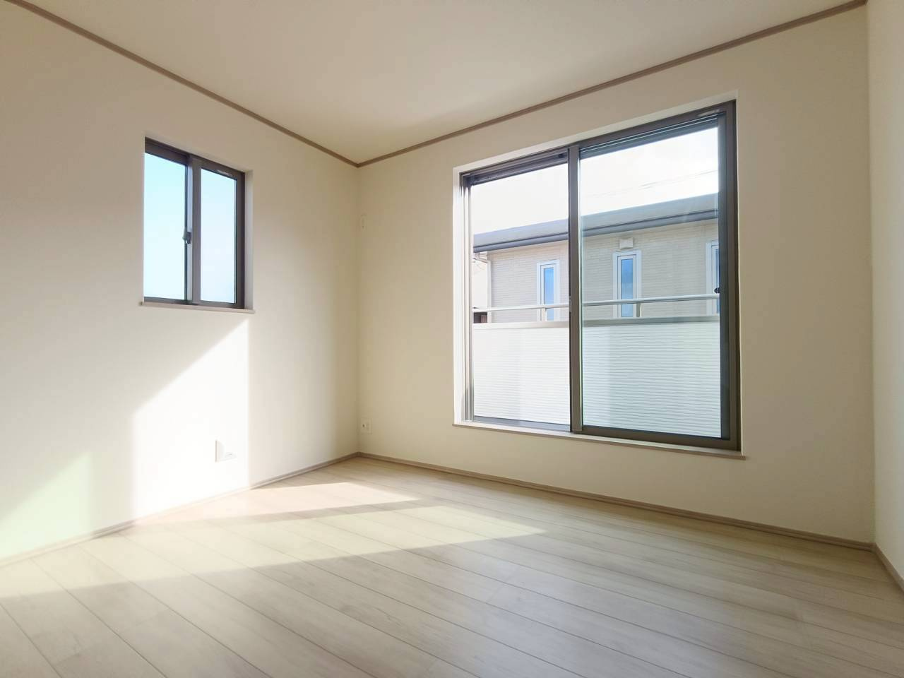 吉川市　中曽根1丁目　新築戸建　全9棟の洋室|施工例です