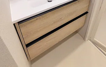 デュオフラッツ池袋の洗面所