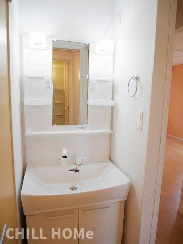プリートデーアの洗面所|当社、チルホームのHPもご覧ください(^^)/物件情報多数♪
