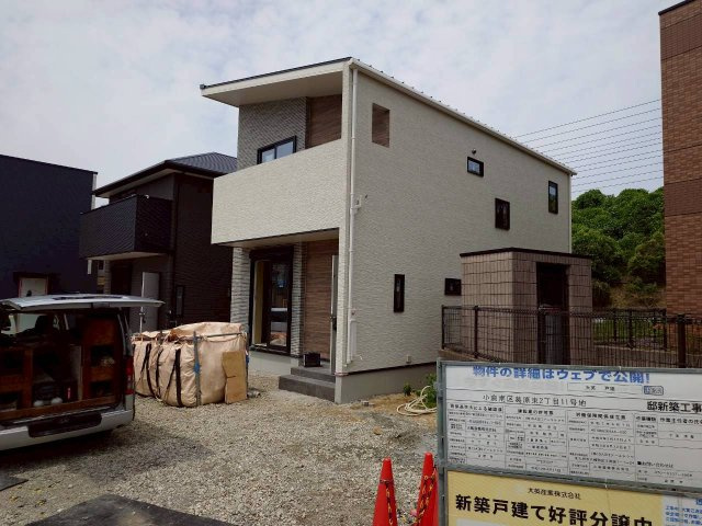 ARCHI DAYSーアーキデイズ－小倉南区葛原東2丁目【小倉南区　新築戸建て】の外観|現地撮影　2026,6,11　ARCHI DAYSーアーキデイズ－小倉南区葛原東2丁目【小倉南区　新築戸建て】