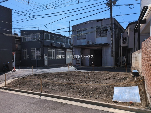 板橋区若木1丁目　三方角地　南×東×西　限定1区画の外観