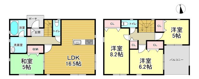 【間取り】 | クレイドルガーデン石巻市鹿又第12