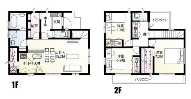 【間取り】 | 鴻巣市愛の町　新築戸建　全4棟　3号棟