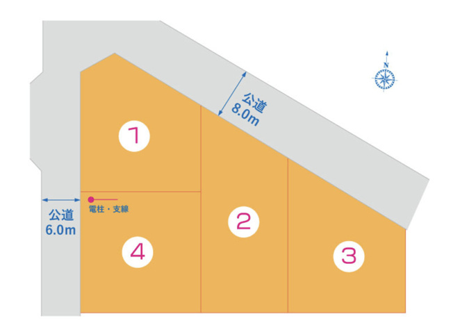 【区画図】 | 鴻巣市愛の町　新築戸建　全4棟　3号棟