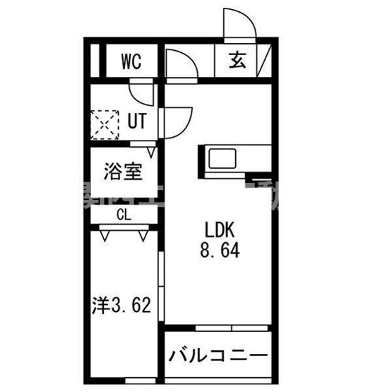 【間取り】 | F+style東大阪市本庄2号館