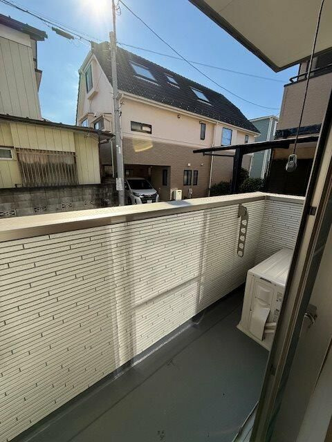 ミリアビタ薬園台Ⅱのバルコニー