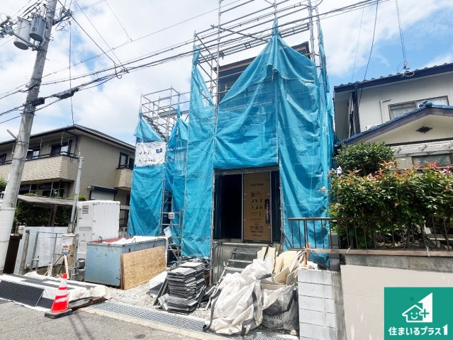 神戸市西区持子　第6期　新築一戸建ての外観|周辺は落ち着いた街並みの住宅地！子育てがしやすい住環境です！まだ未完成ですが、現地でしかわからない事もございます。是非一度ご覧ください。