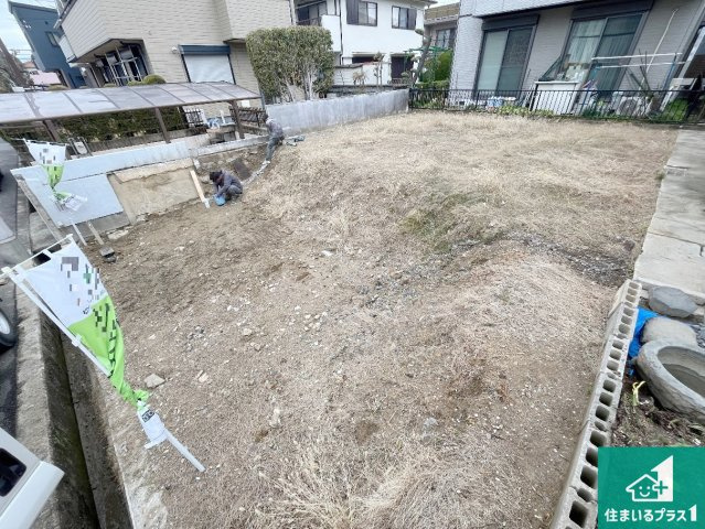 神戸市西区持子　第6期　新築一戸建ての外観|周辺は落ち着いた街並みの住宅地！子育てがしやすい住環境です！まだ未完成ですが、現地でしかわからない事もございます。是非一度ご覧ください。