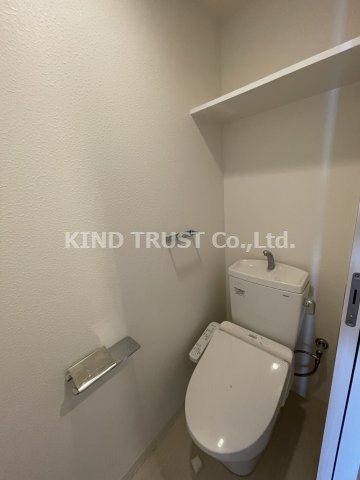 コンフォリア西天満のトイレ|コンパクトで使いやすいトイレです