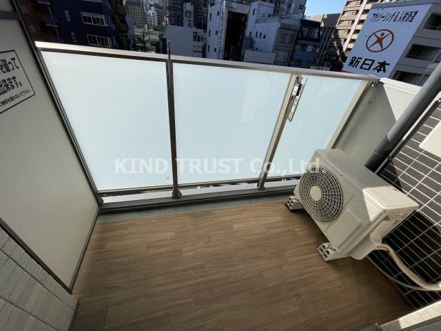 コンフォリア西天満のバルコニー|落ち着いた時間を過ごせるバルコニーです