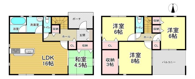 【間取り】 | クレイドルガーデン石巻市鹿又第12