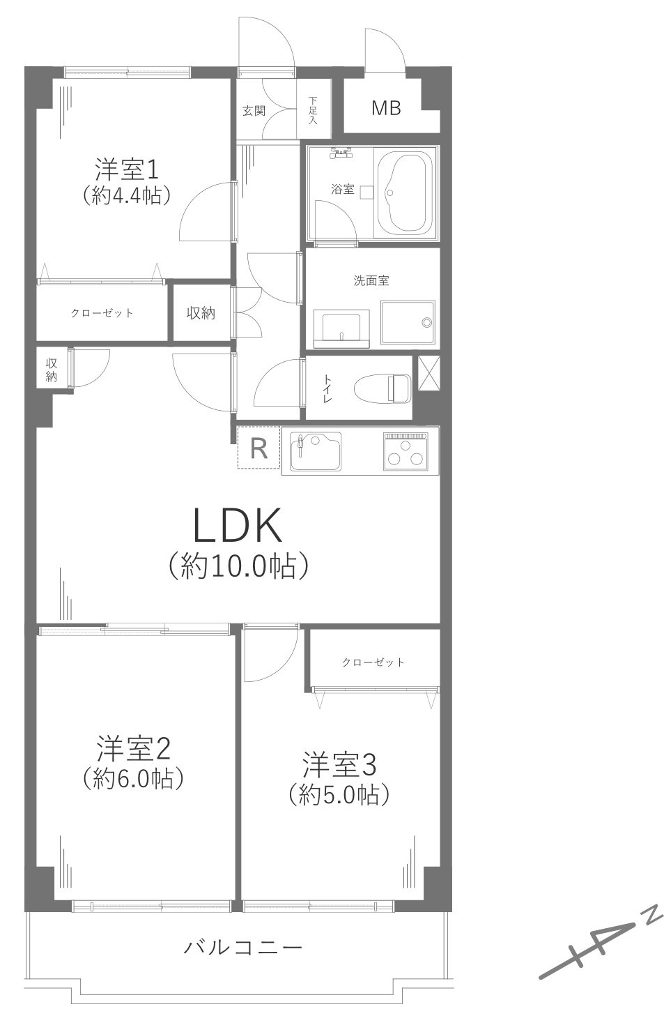 アルコープ金沢B