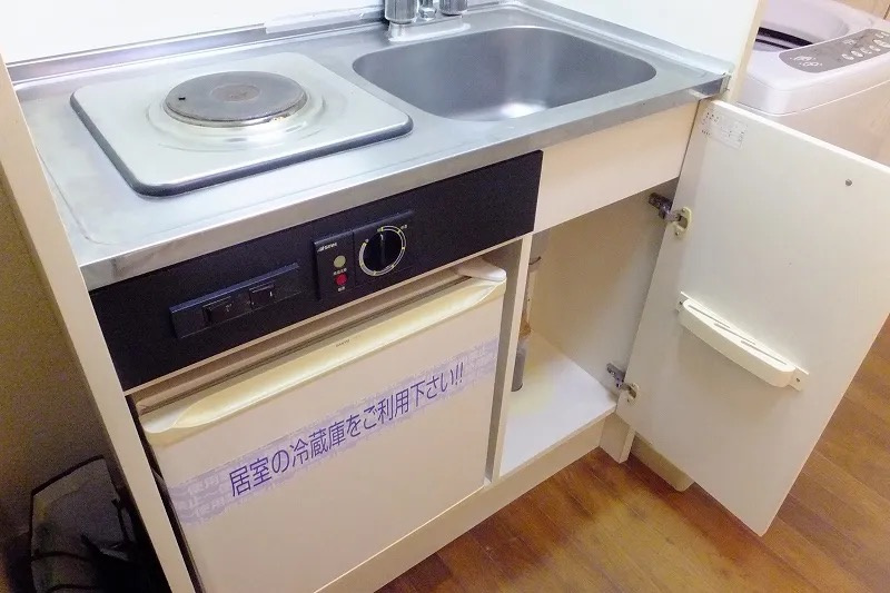 レオパレスランタナのキッチン|きれいなキッチンです