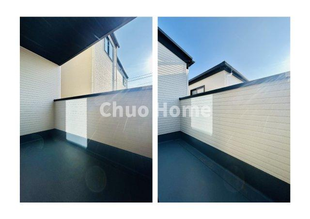 江戸川区中央2丁目新築分譲住宅のバルコニー|バルコニー