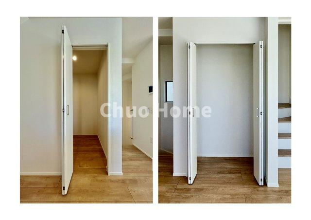江戸川区中央2丁目新築分譲住宅の収納|リビングダイニング