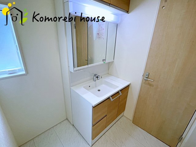 大宮　West Side Court（さいたま市西区飯田）　新築一戸建て　ブルーミングガーデン　01の独立洗面台|26.4.6撮影済み