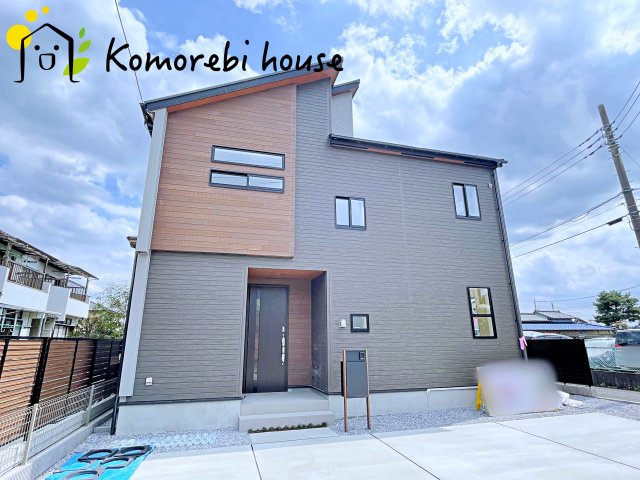 大宮　West Side Court（さいたま市西区飯田）　新築一戸建て　ブルーミングガーデン　01の外観|26.4.6撮影済み