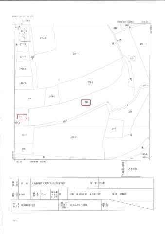 【土地図】 | 周防大島・志佐