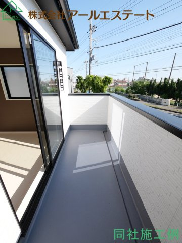 加古川市野口町野口　　新築戸建のバルコニー|同社施工事例