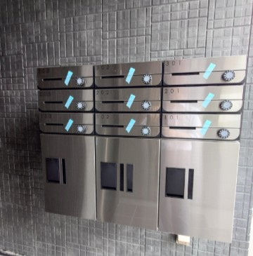 KLEIS上尾Ⅱのセキュリティ|同施工参考写真となります