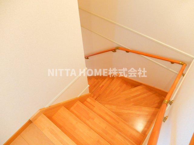 丹波市氷上町上成松のアパートのその他|居住スペースは２階です＊