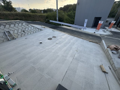 【駐車場】 | 沖縄市登川（全5棟）4号棟 | 4号棟　並列駐車2台可♪