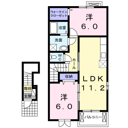 ル　ラフィーネの間取り