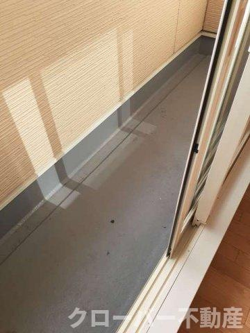 アクティ北鴨ⅢＢのバルコニー