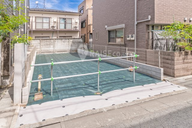 【外観パース】 | 「雪が谷大塚駅」徒歩３分・南道路の宅地 | 建物プラン例 建物価格　2620万円、建物面積　88.98㎡