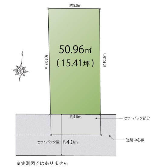 【外観パース】 | 「雪が谷大塚駅」徒歩３分・南道路の宅地 | 建物プラン例 建物価格　2620万円、建物面積　88.98㎡