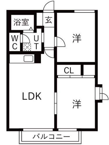 ラフォーレ柊の間取り