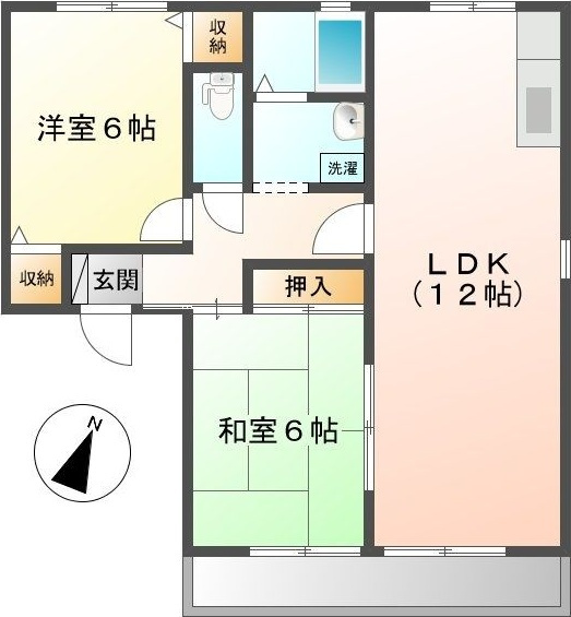 エレガンテSATOHの間取り