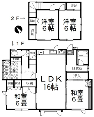 【その他】 | 釧路町別保7丁目105，106売地 | 現状の建物内の様子です。