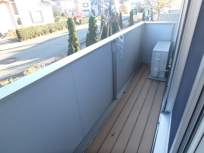 イーストヒルズ高松　Ｆのバルコニー
