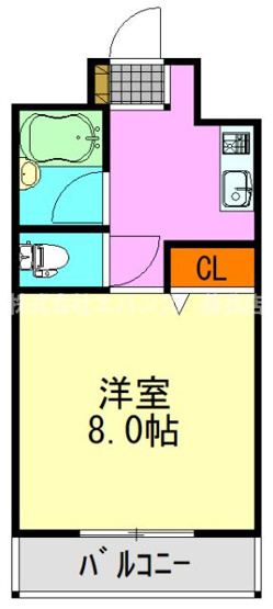 【間取り】 | ヒルズ・オキマンション